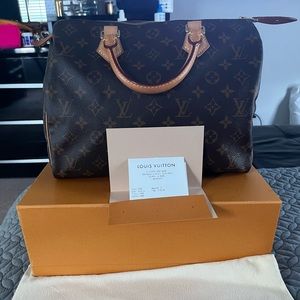Authentic LV Speedy 30